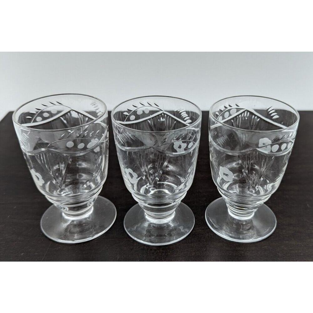 ROCK SHARPE Groton Juice Glasses 3-5/8" Set of 3